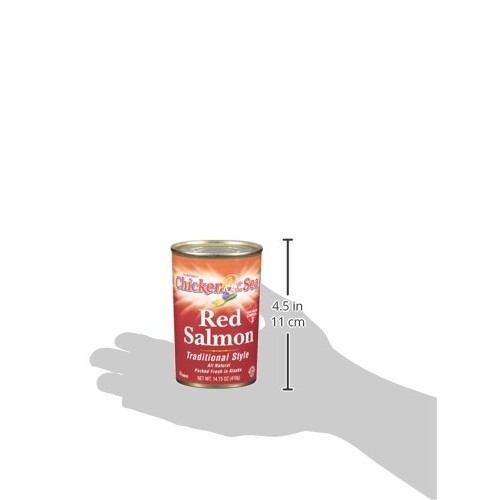 Chicken Of The Sea Red Salmon, 14.75 Ounce Cans Pack Of 12