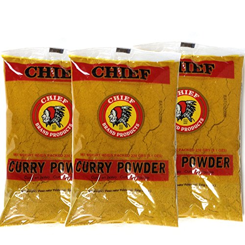 Chief Indian Head Curry Powder 8.1 Oz 3-Pack