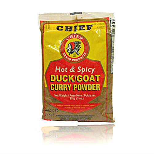 Chief Hot &Amp; Spicy Curry Powder, 230G 8 Oz, Duck And Goat Blen