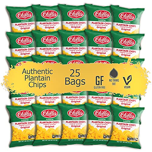 Chifles Original Plantain Chips 25-pk - Everyday Snack, Wholes...
