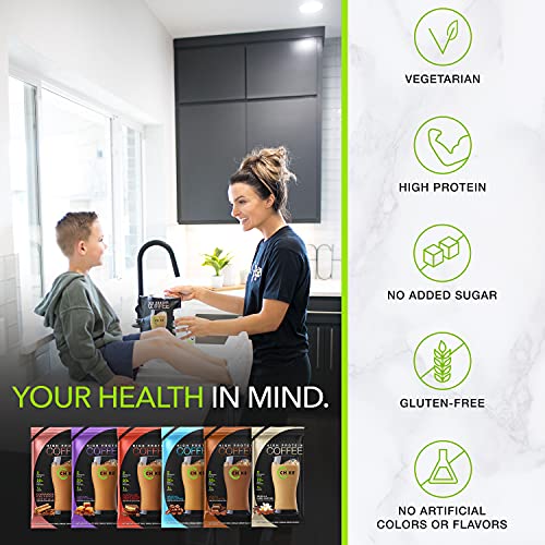 CHIKE High Protein Iced Coffee Sampler Pack, 20 G Protein, 2 Sho...