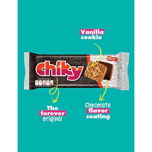 Pozuelo Chiky Chocolate Cookies | Crispy Vanilla Valentines Day