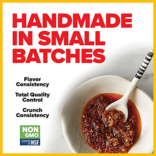 Chile Crunch - A Crunchy All Natural Spicy Condiment Mild - 1 Jar
