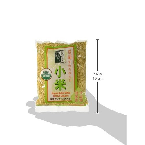 Organic Hulled Millet - 16Oz By Chimes Garden