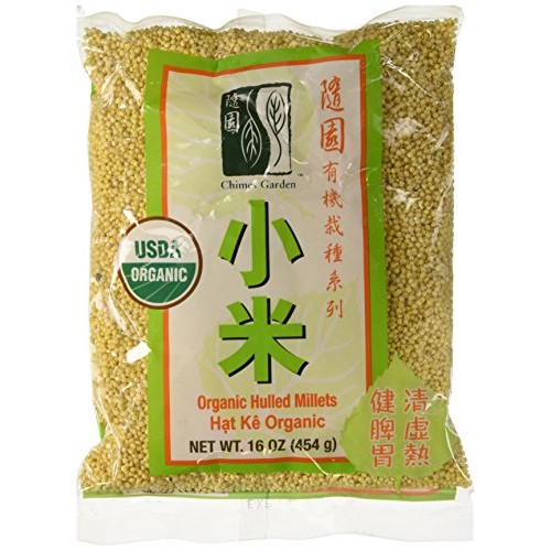 Organic Hulled Millet - 16Oz By Chimes Garden