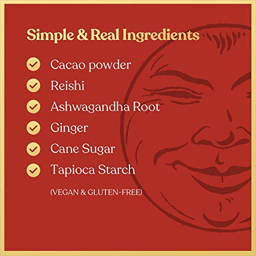 Chimes Calmer Cacao Adaptogen Ginger Chews Candy - 1 Pack With