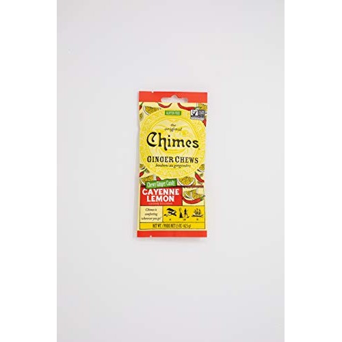 Chimes Cayenne Lemon Ginger Chews, Cayenne Lemon, 1.5 Ounce Pac