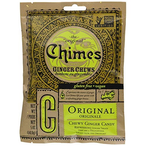 Chimes Ginger Chews, Original, 5 Ounce Pack Of 1