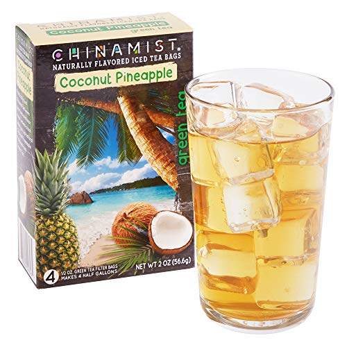 China Mist - Naturally Flavored Coconut Pineapple Green Iced Tea