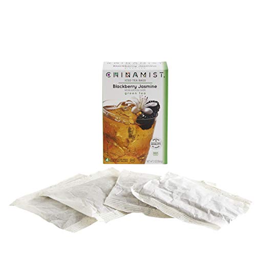 China Mist Iced Tea Brew-at-Home Iced Green Tea, Blackberry Jasm...