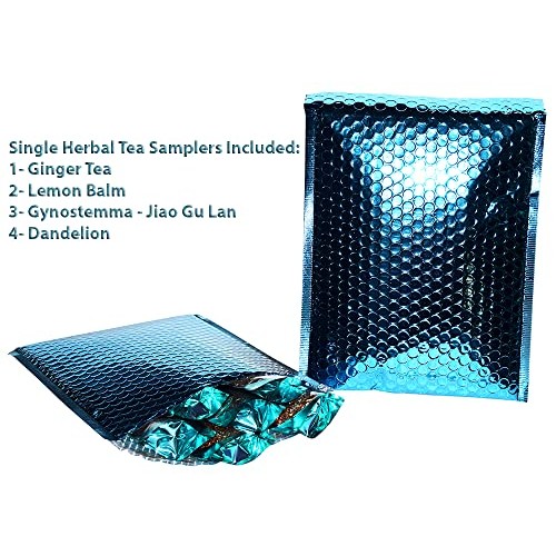 Chinese Tea Culture Tea Sampler, 4 Herbal Teas, Decaffeinated, G...