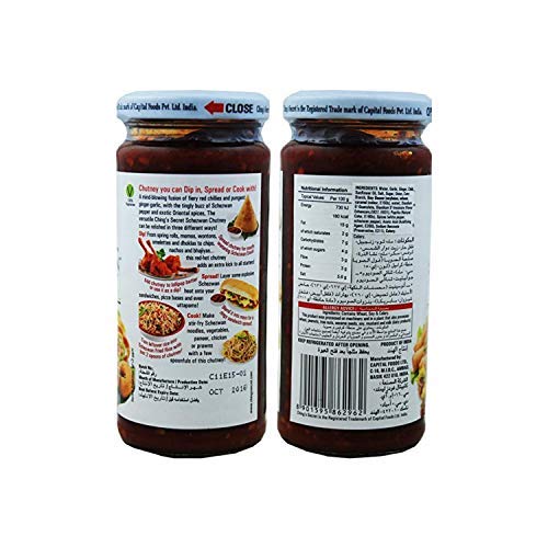 Chings Secret Schezwan Chutney - Chutney You Can Dip In, Spread