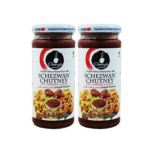 Chings Secret Schezwan Chutney - Chutney You Can Dip In, Spread