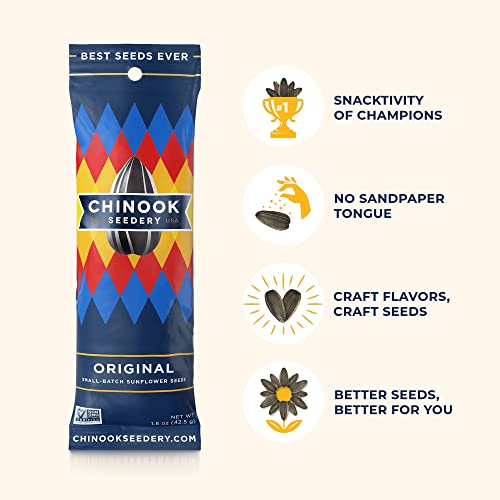 Chinook Seedery Roasted Jumbo Sunflower Seeds - 6 Flavor Sampler...