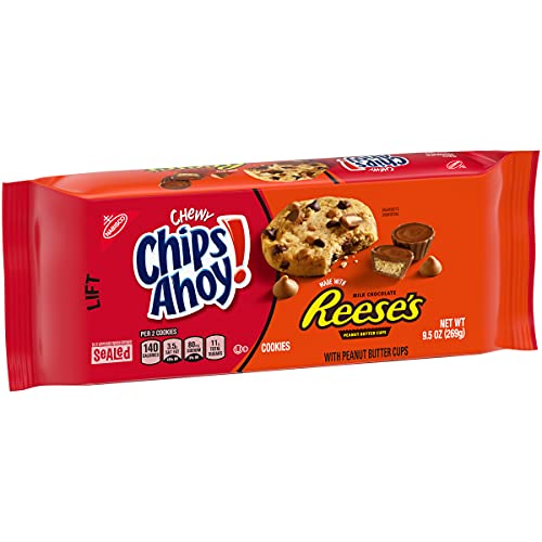 CHIPS AHOY! Chewy Chocolate Chip Cookies with Reeses Peanut But...
