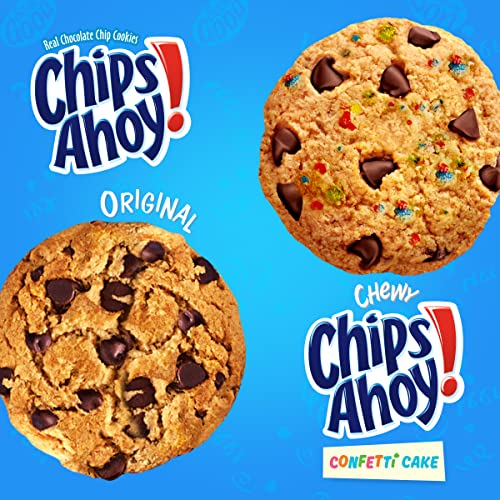 CHIPS AHOY! Chewy Confetti Cake Chocolate Chip Cookies & Origina... CHIPS AHOY! Chewy Confetti Cake Chocolate Chip Cookies & Origina...