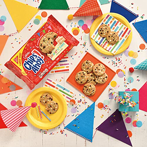 CHIPS AHOY! Chewy Confetti Cake Chocolate Chip Cookies & Origina... CHIPS AHOY! Chewy Confetti Cake Chocolate Chip Cookies & Origina...