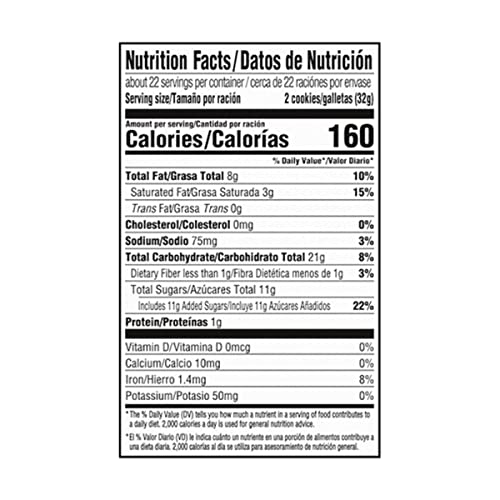 Chips Ahoy! Chunky Chunk Cookies Party Size 24.75 oz Pack, Choco...