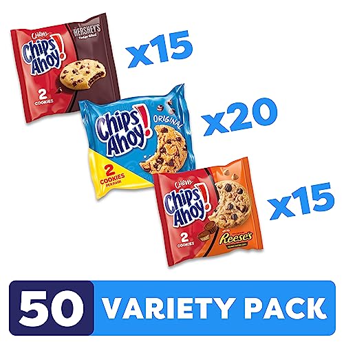 CHIPS AHOY! Cookie Variety Pack, Original Chocolate Chip with Re...