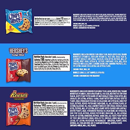 CHIPS AHOY! Cookie Variety Pack, Original Chocolate Chip with Re...