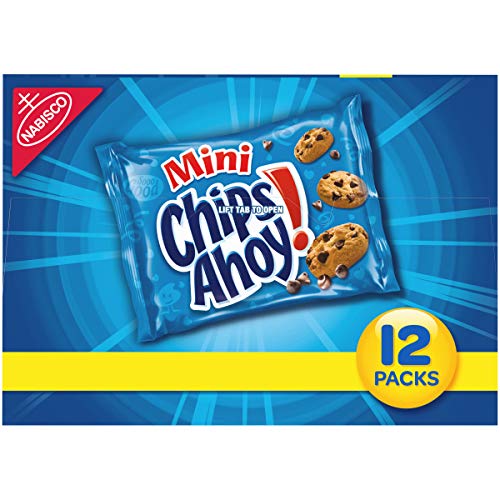 Chips Ahoy! Mini Chocolate Chip Cookies, 12 - 1 Oz Packs