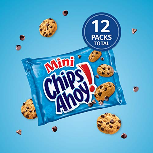 Chips Ahoy! Mini Chocolate Chip Cookies, 12 - 1 Oz Packs