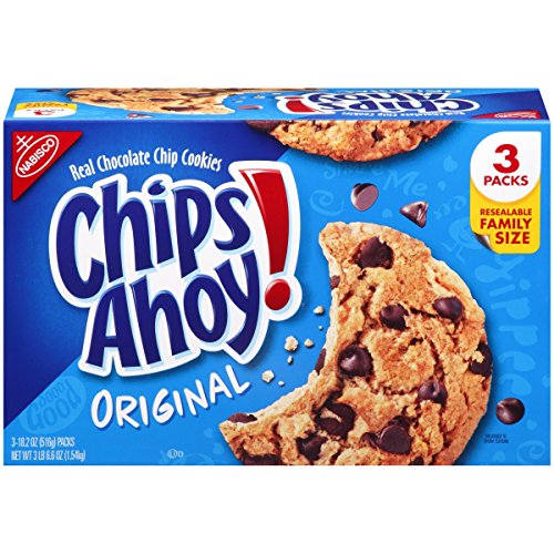 Chips Ahoy! Original Chocolate Chip Cookies - Family Size Bulk P