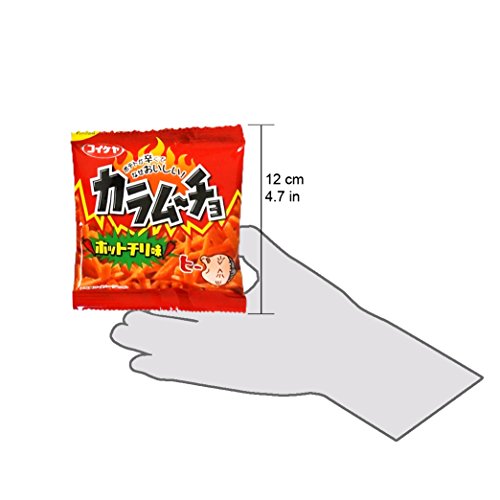 Ninjapo Wrapping Japanese Famous Spicy Chips Karamucho Sticks ...