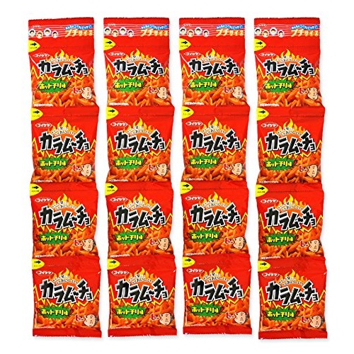 Ninjapo Wrapping Japanese Famous Spicy Chips Karamucho Sticks ...