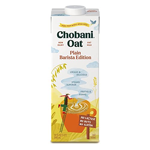Chobani Oat Milk Plain Barista Edition Oat Drink, 32 Oz | 6/Case