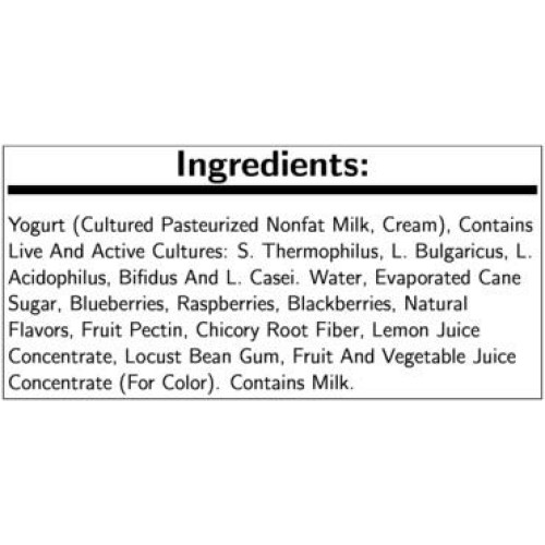 Chobani Mixed Berry Drinkable Yogurt, 7 Fluid Ounce -- 8 Per Case.