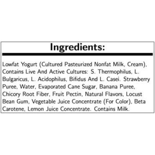 Chobani Strawberry Banana Drinkable Yogurt, 7 Fluid Ounce -- 8 P