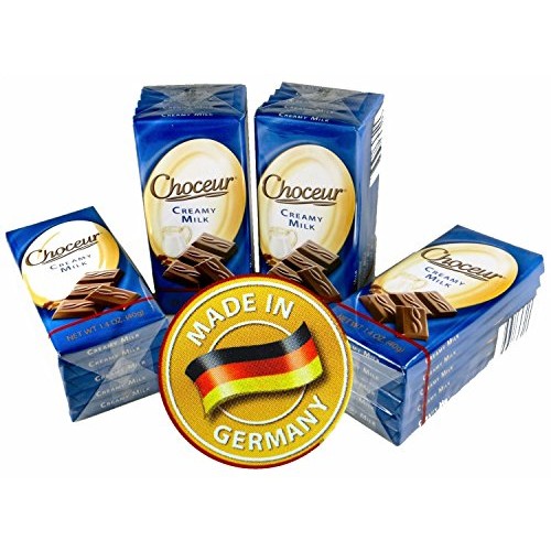 Choceur Creamy Milk Chocolate Bars - 20 X 1.4 Oz 40G Bars