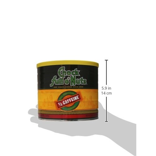 Chock Full O’Nuts Heavenly Half Caffeine Ground Coffee, Medium R