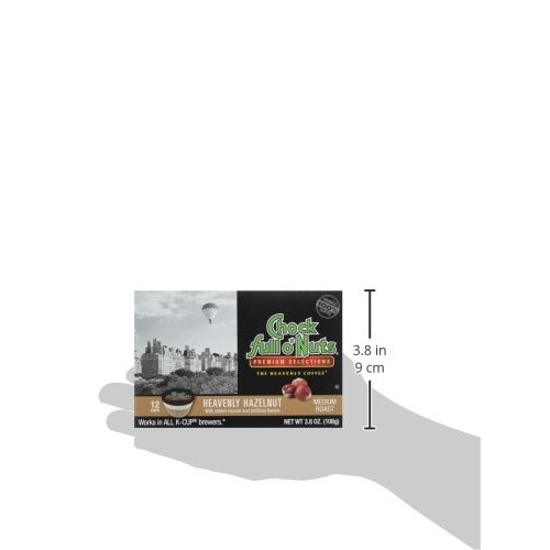 Chock Full O’Nuts Heavenly Hazelnut Medium Roast, K-Cup Compatib