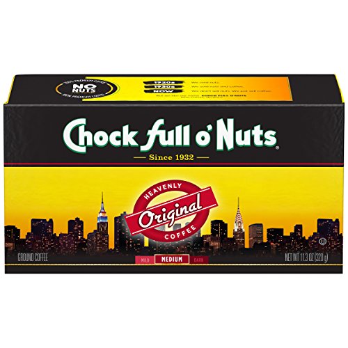 Chock Full O’Nuts Original Roast Ground Coffee, Medium Roast - 1