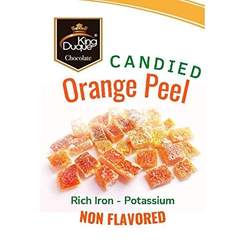 King Duque Chocolate Covered Orange Peel - 1.76 Ounce Pack Of
