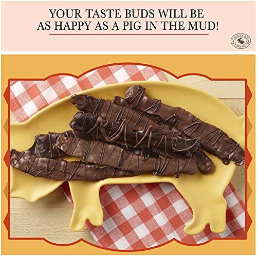 Chocolate Covered Bacon Muddy Pigs Gift Box 12 Oz.