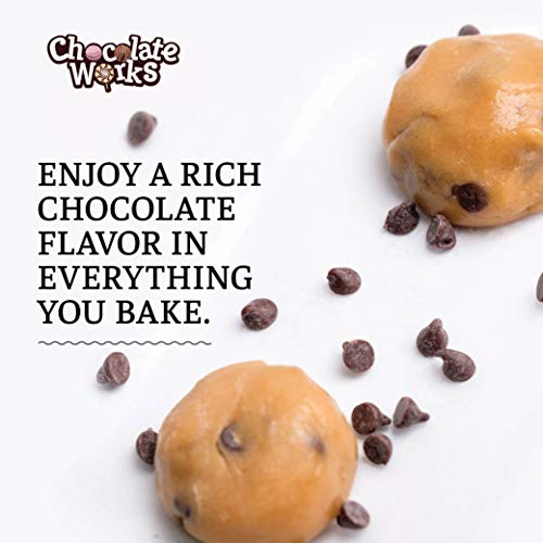 Semi-Sweet Mini Chocolate Chips By Chocolate Works | 2 Lb Jumbo