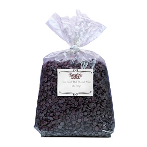 Semi-Sweet Mini Chocolate Chips By Chocolate Works | 2 Lb Jumbo