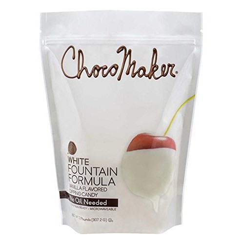 White Vanilla Flavored Fondue Dipping Chocolate Fountain Formula