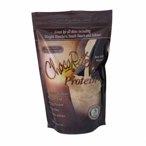 Healthsmart Foods Chocorite Protein Shake Mix Choc. Fudge Browni