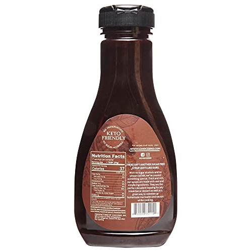 Choczero Chocolate Syrup, 12 Oz