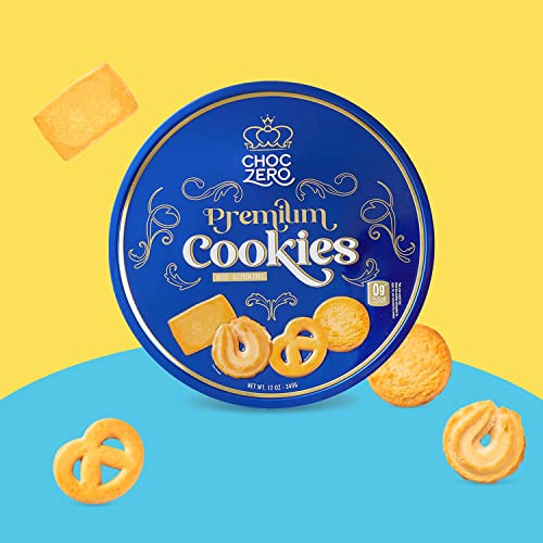 ChocZero Keto Butter Cookies - Sugar Free Danish Shortbread Gift...