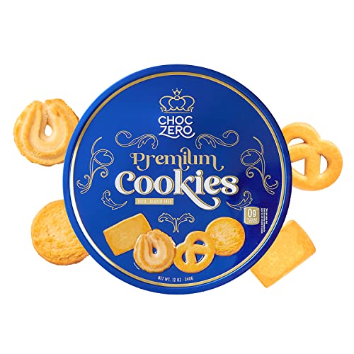 ChocZero Keto Butter Cookies - Sugar Free Danish Shortbread Gift...