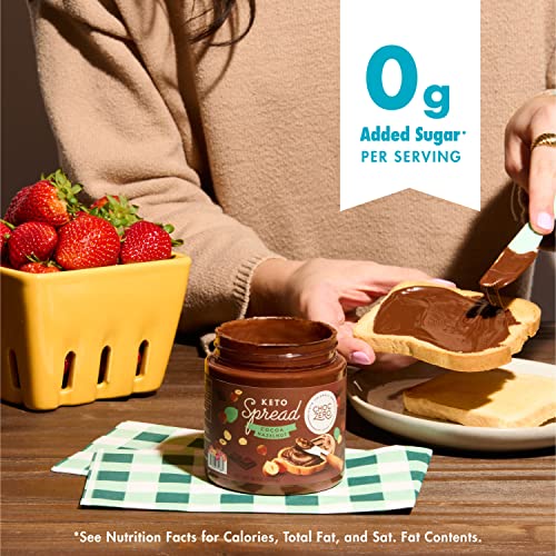 ChocZero Keto Milk Chocolate Hazelnut Spread - Keto Friendly, No...