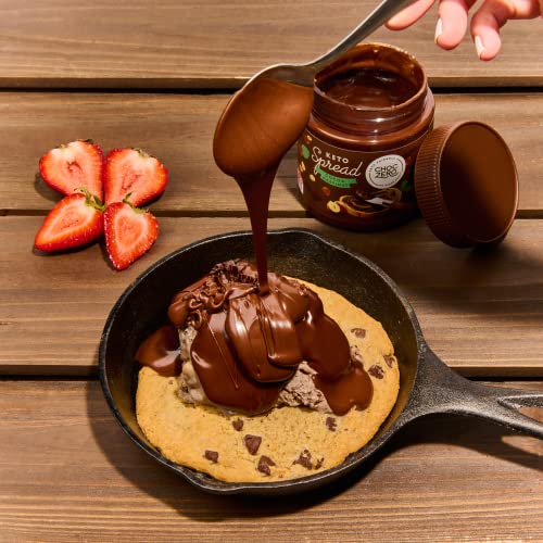 ChocZero Keto Milk Chocolate Hazelnut Spread - Keto Friendly, No...