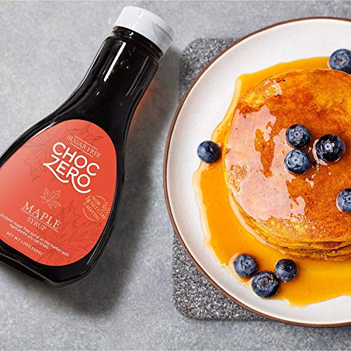 Choczeros Chocolate And Maple Syrup. Sugar Free, Low Net Carb,