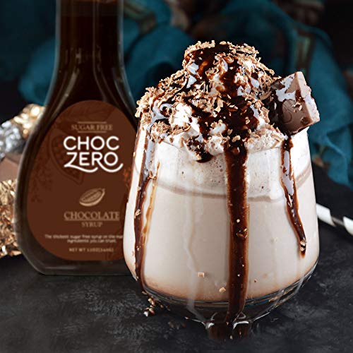 Choczeros Chocolate And Maple Syrup. Sugar Free, Low Net Carb,