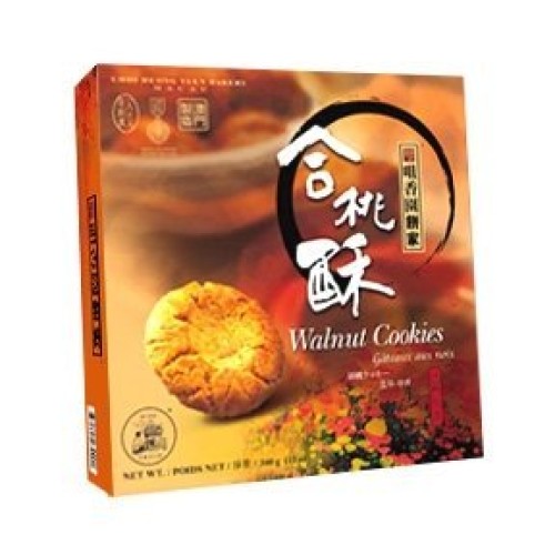 Choi Heong Yuen Walnut Cookies 340G Box